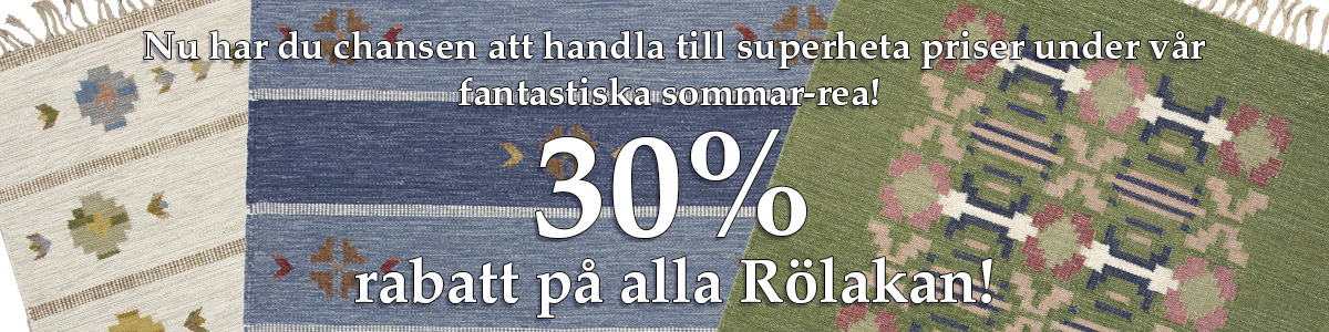 Sommarkampanj Rölakan 30% rabatt Läckö Falsterbo Ekenäs